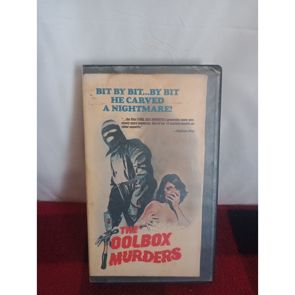 The Toolbox Murders (VHS, 1987)‎ Horror - Rare B Movie, Scary